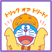 Doraemon's Autumn Stickers Sticker for LINE & WhatsApp | ZIP: GIF & PNG