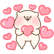 Friend Is a Lying Bear: Fibs 2019 Sticker for LINE & WhatsApp | ZIP: GIF & PNG