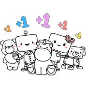 Hi! We Are PANDORA Friends Hi! We Are PANDORA Friends Sticker for LINE & WhatsApp | ZIP: GIF & PNG