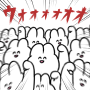 Rabbit Rock × LINE RECORDS Sticker for LINE & WhatsApp | ZIP: GIF & PNG