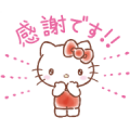 SANRIO CHARACTERS Greeting Stickers Sticker for LINE & WhatsApp | ZIP: GIF & PNG