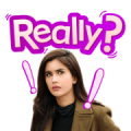 Strange Girl in a Strange Land Sticker for LINE & WhatsApp | ZIP: GIF & PNG