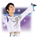 Yuzuru Hanyu 3.11 SMILE sticker Yuzuru Hanyu 3.11 SMILE sticker