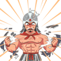3KOK : Young Warrior Sticker for LINE & WhatsApp | ZIP: GIF & PNG