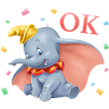 Dumbo (Special Event) Sticker for LINE & WhatsApp | ZIP: GIF & PNG