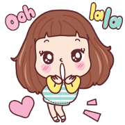 Miedie Oohlala Miedie Oohlala Sticker for LINE & WhatsApp | ZIP: GIF & PNG