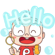 PangPond in Summer PangPond in Summer Sticker for LINE & WhatsApp | ZIP: GIF & PNG