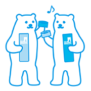SEA BREEZE Polar Bear Stickers SEA BREEZE Polar Bear Stickers Sticker for LINE & WhatsApp | ZIP: GIF & PNG