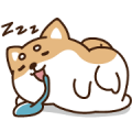 Shibasays - The Sleeping Prince Sticker for LINE & WhatsApp | ZIP: GIF & PNG