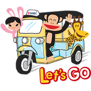 UOB X Paul Frank UOB X Paul Frank Sticker for LINE & WhatsApp | ZIP: GIF & PNG