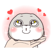 Very Miss Rabbit Petite Stickers Sticker for LINE & WhatsApp | ZIP: GIF & PNG