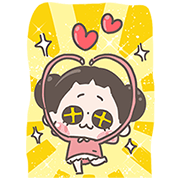 [BIG] Chuchumei Thankful Stickers Sticker for LINE & WhatsApp | ZIP: GIF & PNG