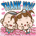 Cocoa Thankful Stickers [BIG]