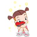 [BIG] Jumbooka Thankful Stickers Sticker for LINE & WhatsApp | ZIP: GIF & PNG