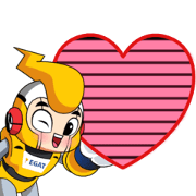 Celebrate EGAT's 50th Anniversary Sticker for LINE & WhatsApp | ZIP: GIF & PNG