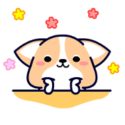 Corky Gorky Sticker for LINE & WhatsApp | ZIP: GIF & PNG