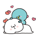 LINE Giftshop's free Stickers × BearJoke Sticker for LINE & WhatsApp | ZIP: GIF & PNG