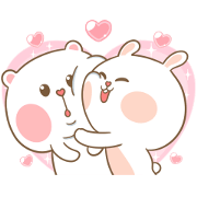 Mhee Noom & Tai Nim 5 Mhee Noom & Tai Nim 5 Sticker for LINE & WhatsApp | ZIP: GIF & PNG