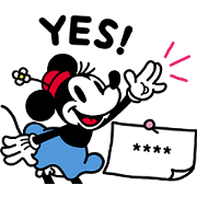 Mickey and Friends Custom Stickers Sticker for LINE & WhatsApp | ZIP: GIF & PNG