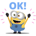 Minions: Cute Animated Stickers