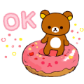 Rilakkuma Everyday Stickers Sticker for LINE & WhatsApp | ZIP: GIF & PNG