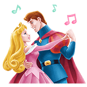 Sleeping Beauty (Special Event) Sticker for LINE & WhatsApp | ZIP: GIF & PNG
