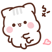 Sweet House: Lazy Kitten Daily Sticker for LINE & WhatsApp | ZIP: GIF & PNG