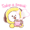 UNIVERSTAR BT21: Sweet Talkers Sticker for LINE & WhatsApp | ZIP: GIF & PNG