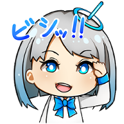 Vtuber Mirai Asuno Vtuber Mirai Asuno Sticker for LINE & WhatsApp | ZIP: GIF & PNG