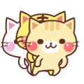A lot of cats. - Animated! Sticker for LINE & WhatsApp | ZIP: GIF & PNG