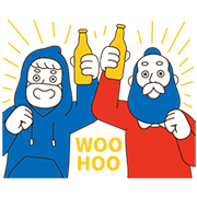 AUD Uncle Tommy's Everyday Fun Sticker for LINE & WhatsApp | ZIP: GIF & PNG