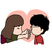 Aida & KiKi: Emotional Stickers Aida & KiKi: Emotional Stickers Sticker for LINE & WhatsApp | ZIP: GIF & PNG