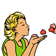 American Pop Meets Kansai Japanese American Pop Meets Kansai Japanese Sticker for LINE & WhatsApp | ZIP: GIF & PNG