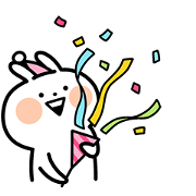 Animated Peppy Usagyuuun Sticker for LINE & WhatsApp | ZIP: GIF & PNG