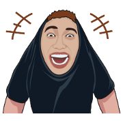Awkward Boy: Anti-Mainstream Awkward Boy: Anti-Mainstream Sticker for LINE & WhatsApp | ZIP: GIF & PNG