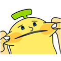 Banana Man: Look Who's Talking Sticker for LINE & WhatsApp | ZIP: GIF & PNG