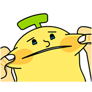 Banana Man: Look Who's Talking Sticker for LINE & WhatsApp | ZIP: GIF & PNG