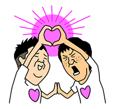 Black Mayonnaise Sticker for LINE & WhatsApp | ZIP: GIF & PNG