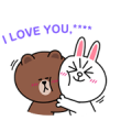 Brown & Cony Custom Stickers