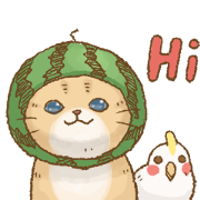 Cat's LifeStyle: Summer Edition Sticker for LINE & WhatsApp | ZIP: GIF & PNG