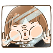 Ebi Can't Stop Moving Sticker for LINE & WhatsApp | ZIP: GIF & PNG
