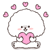 Fluffy Sechon Fluffy Sechon Sticker for LINE & WhatsApp | ZIP: GIF & PNG