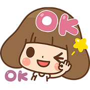 Kinoko New Life Stickers-Friendship Sticker for LINE & WhatsApp | ZIP: GIF & PNG