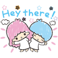 Little Twin Stars: Hand-Drawn Stickers Sticker for LINE & WhatsApp | ZIP: GIF & PNG