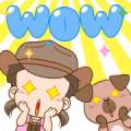 NomYen & HuaKrien Adventure Sticker for LINE & WhatsApp | ZIP: GIF & PNG