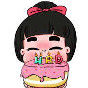 Nong Kawhom 2019 Nong Kawhom 2019 Sticker for LINE & WhatsApp | ZIP: GIF & PNG