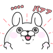 Rabbit 100% Custom Stickers Rabbit 100% Custom Stickers Sticker for LINE & WhatsApp | ZIP: GIF & PNG