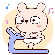 Sporting Lengtoo Baby Sticker for LINE & WhatsApp | ZIP: GIF & PNG