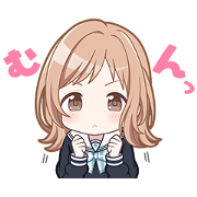 THE IDOLM@STER SHINY COLORS THE IDOLM@STER SHINY COLORS Sticker for LINE & WhatsApp | ZIP: GIF & PNG