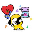 UNIVERSTAR BT21: Cosmic Chemistry Part 1 Sticker for LINE & WhatsApp | ZIP: GIF & PNG